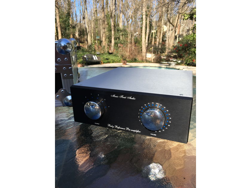 Music First Audio Baby Reference Preamp - Black. Pics.