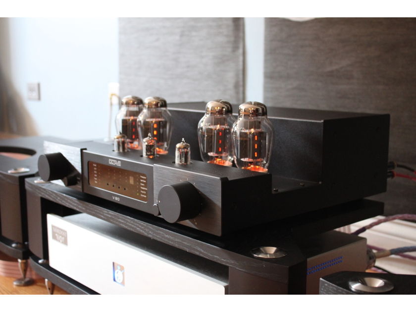 Octave V80 Integrated Amplifier - Black Finish - MM Phono - Optional Black Box