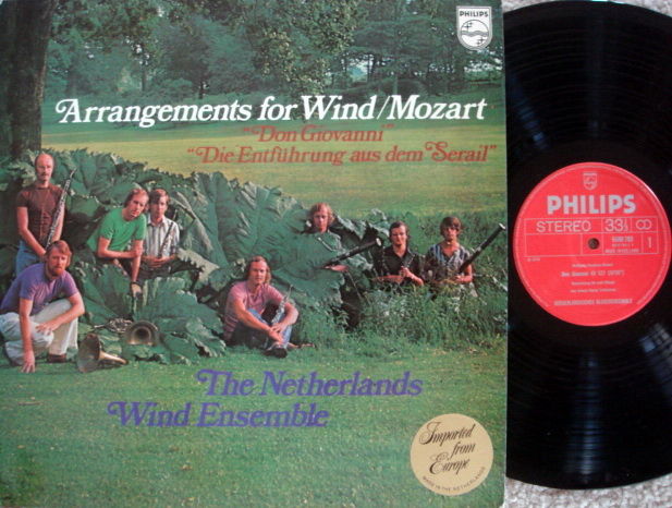 Philips / NATHERLANDS WIND ENSEMBLE, - Mozart Arrangeem...