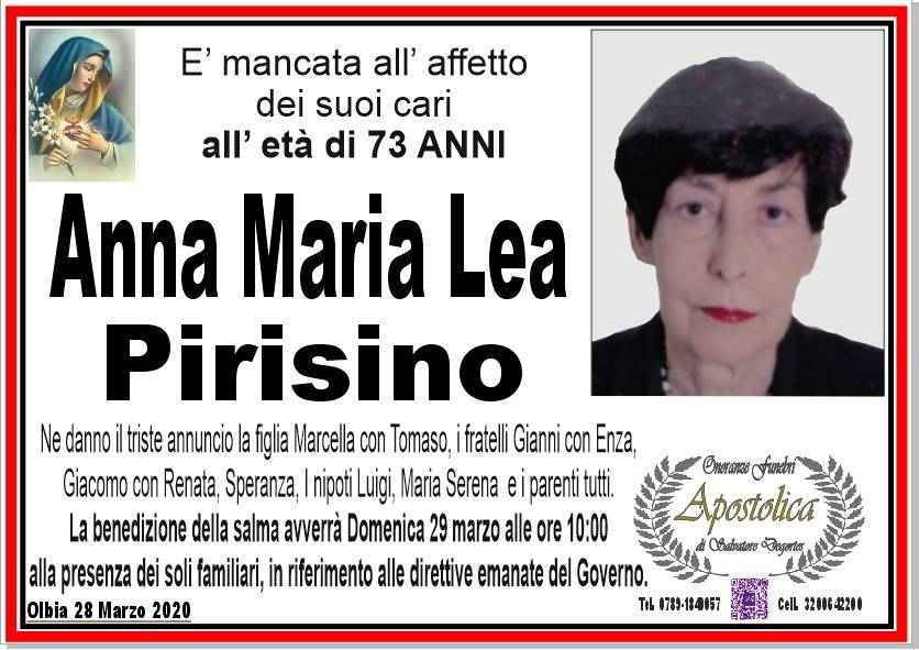 Anna Maria Lea  Pirisino