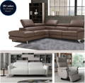 Italian Leather Sectionals, Recliners, and Sofas