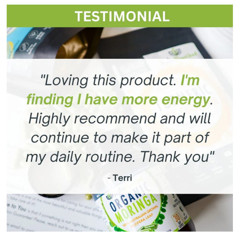 Organic Moringa Leaf Capsules - Image 4