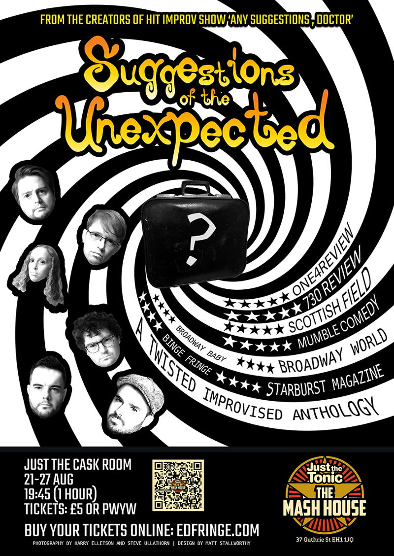The poster for Suggestions of the Unexpected