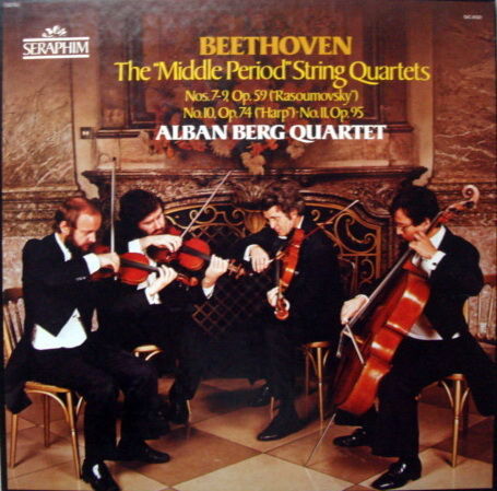 EMI Angel Seraphim / ALBAN BERG QT, - Beethoven The Mid...