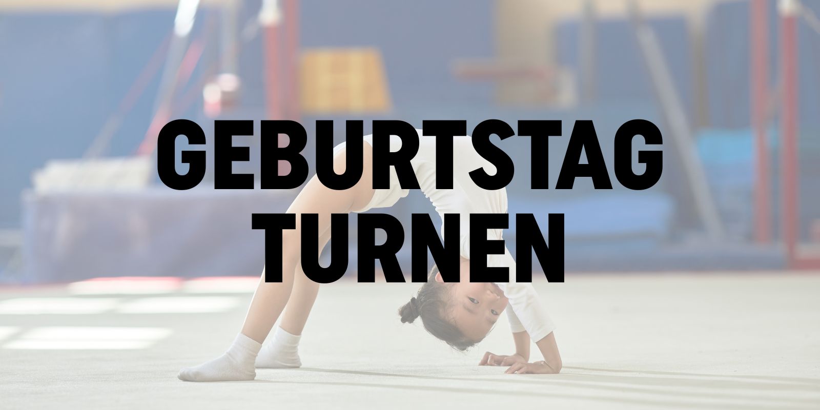 Kindergeburtstag - Turnen