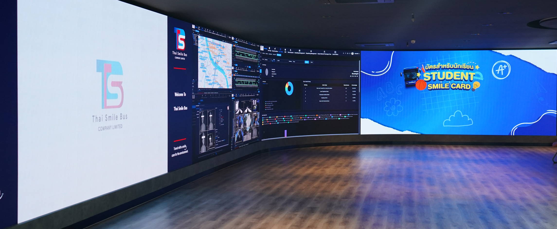 Curved LED Wall รองรับงานออกแบบพื้นที่พิเศษ