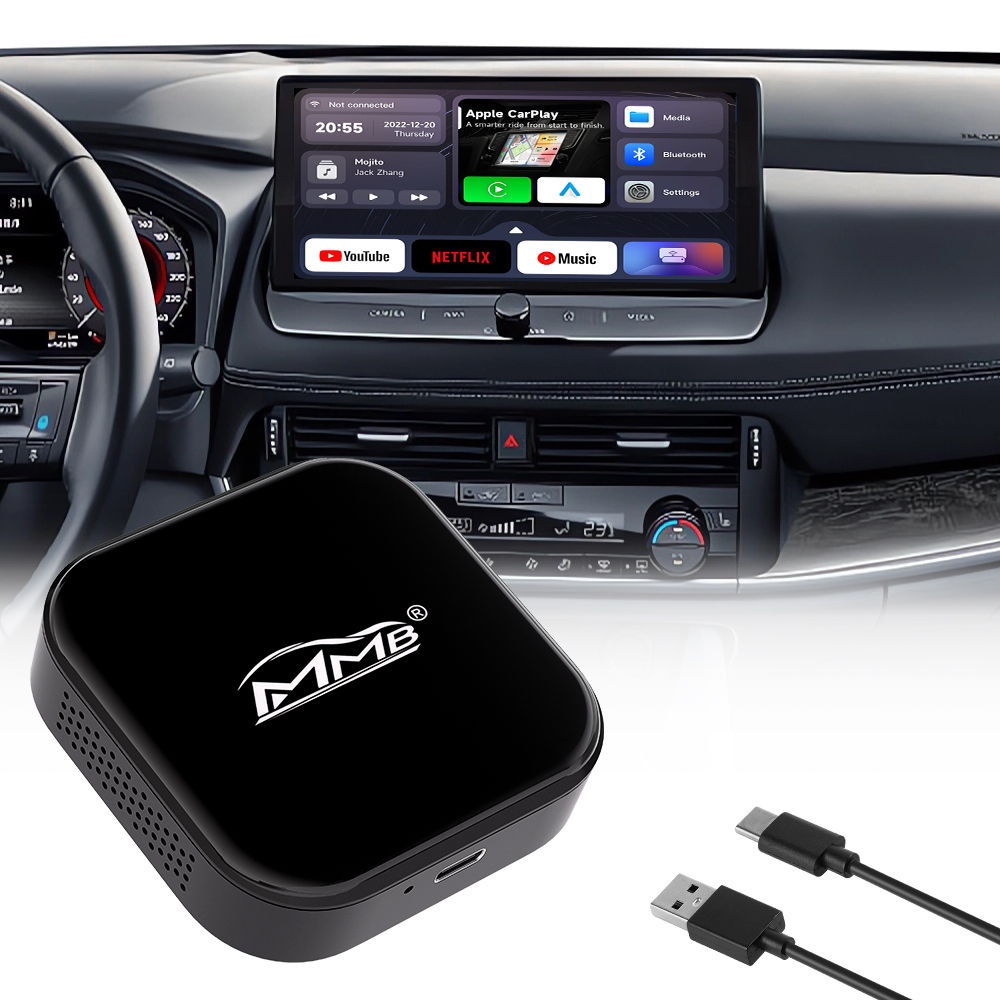 MMB Box 2.0 - A Switchable Wireless Apple CarPlay & Android Auto