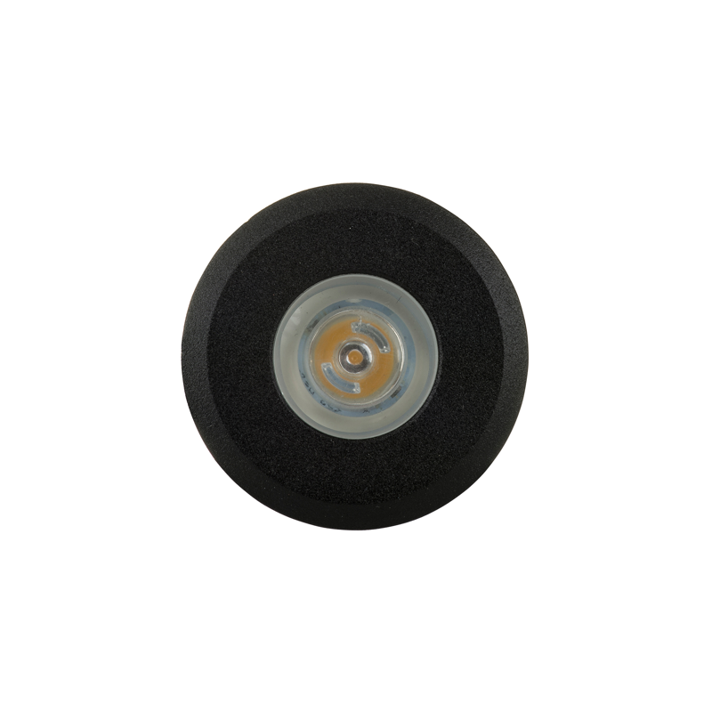 HV2892T-BLK-12V - Mini Ollo Black LED Step or Inground Light