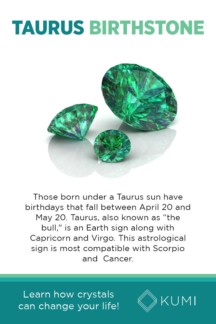 taurus birthstones
