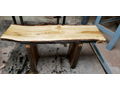 Wood Bench by Burlys Woods