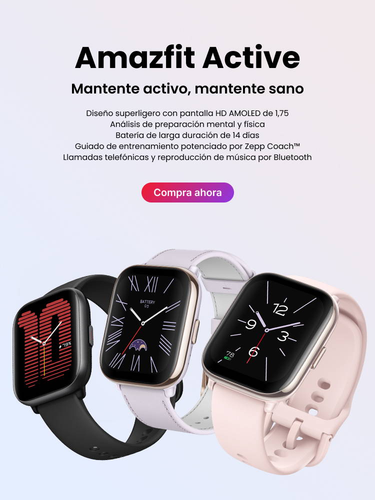 Amazfit Nexo ya disponible en España para su compra - TecnoLocura