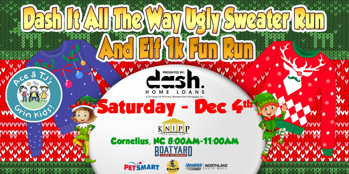 Grin Kids Ugly Sweater Run  promotional image