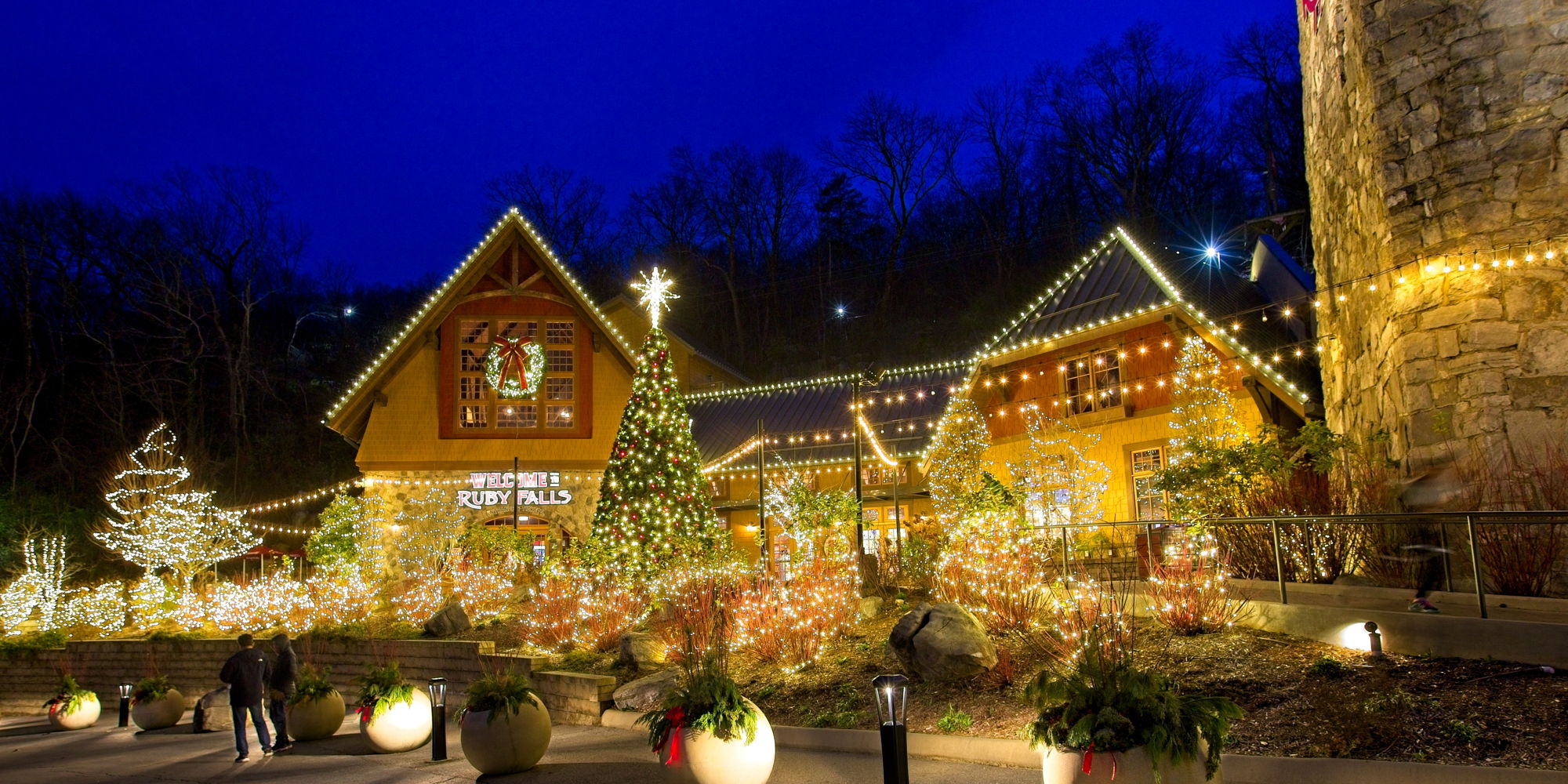 Ruby Falls Christmas promotional image