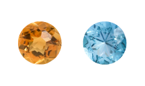 November birthstones jewelry: Citrine and Topaz