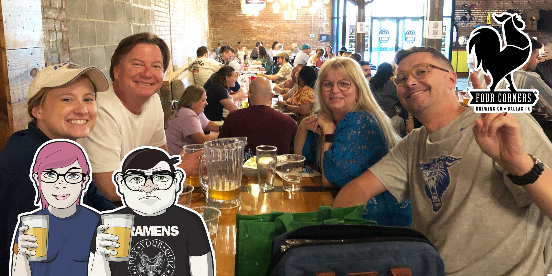 Geeks Who Drink Trivia Night at Four Corners Brewing (Dallas) promotional image