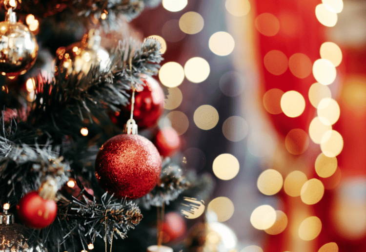 クリスマスの装飾