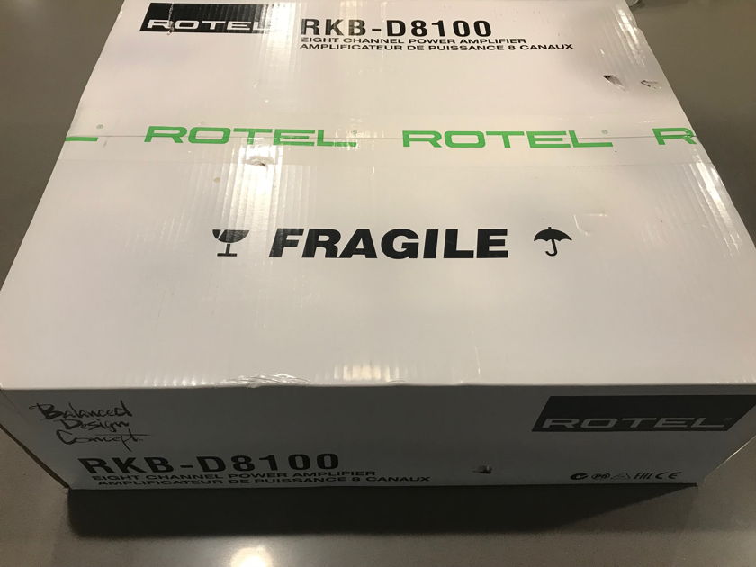 Rotel RKB-D8100 Multi-Room Amplifier
