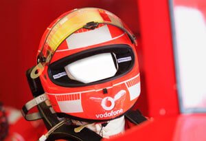 PSD исходник для монтажа в Фотошоп - гонщик формулы 1