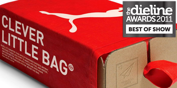The Dieline Awards 2011 : Best Of Show PUMA Clever Little Bag | Dieline - Design, & Packaging Inspiration