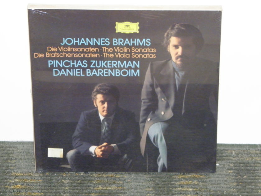 Zukerman/Barenboim - The Violin Sonatas; The Viola Sonatas. Deutsche Grammophon 2709 058 3 LP Boxset STILL SEALED/NEW