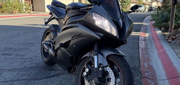 2013 YAMAHA YZF-R6 motorcycle for rent near Escondido, CA