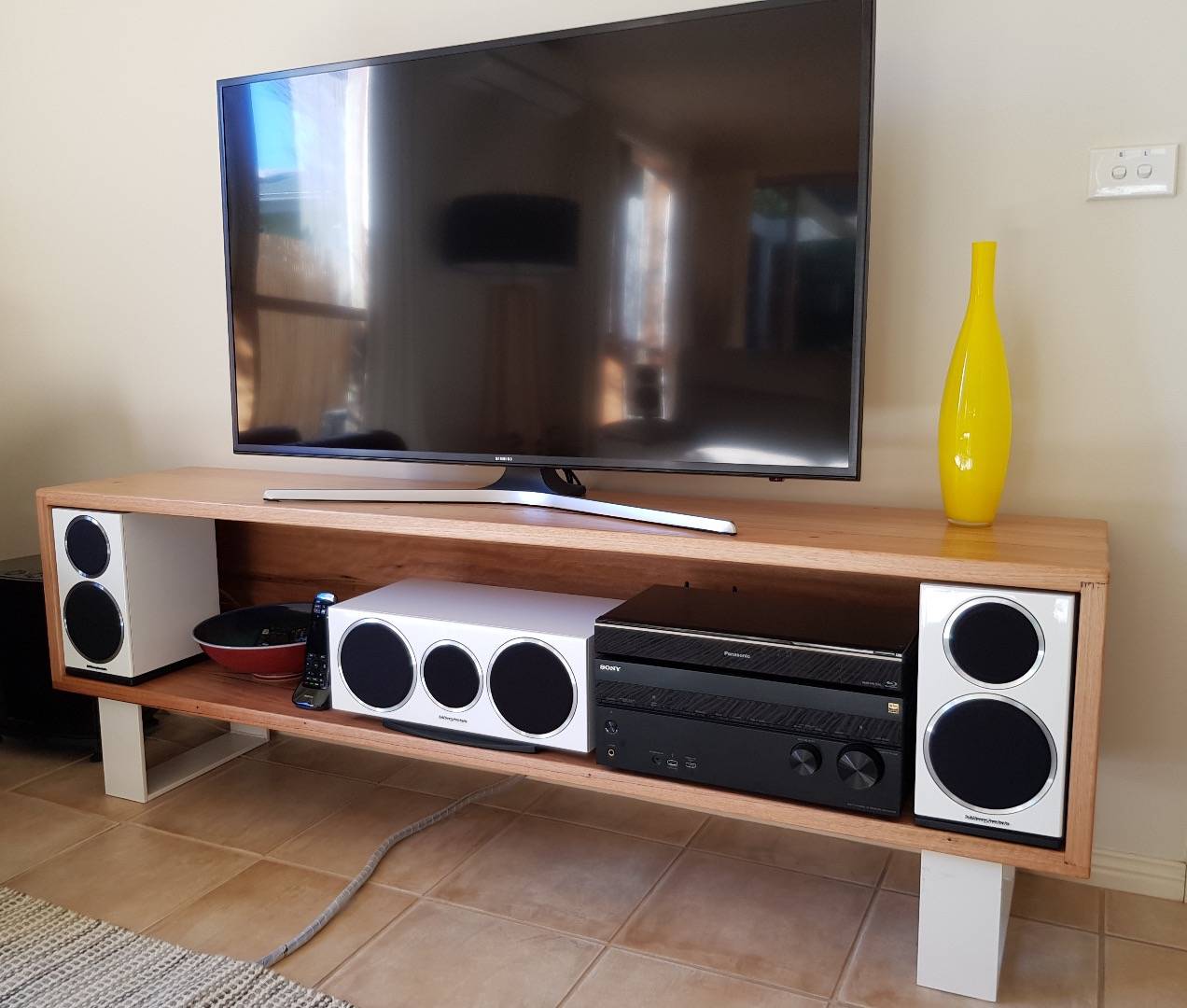 Recycled Timber TV Unit