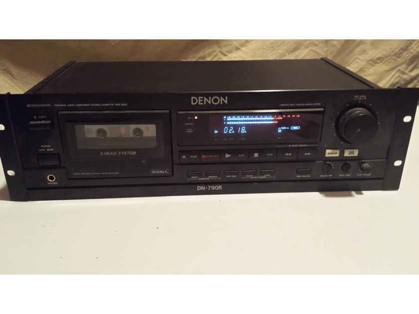 Denon DN790R Analog 3 Head Cassette Deck DOLBY S