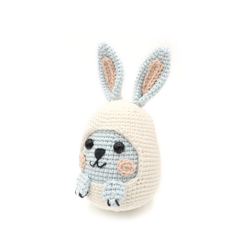 Easter Bunny in Egg, Crochet Pattern, Amigurumi