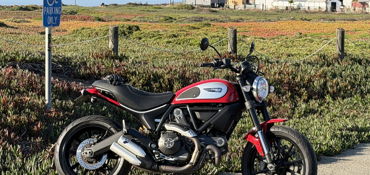 2016 DUCATI SCRAMBLER CLASSIC motorcycle for rent near Daly City, CA
