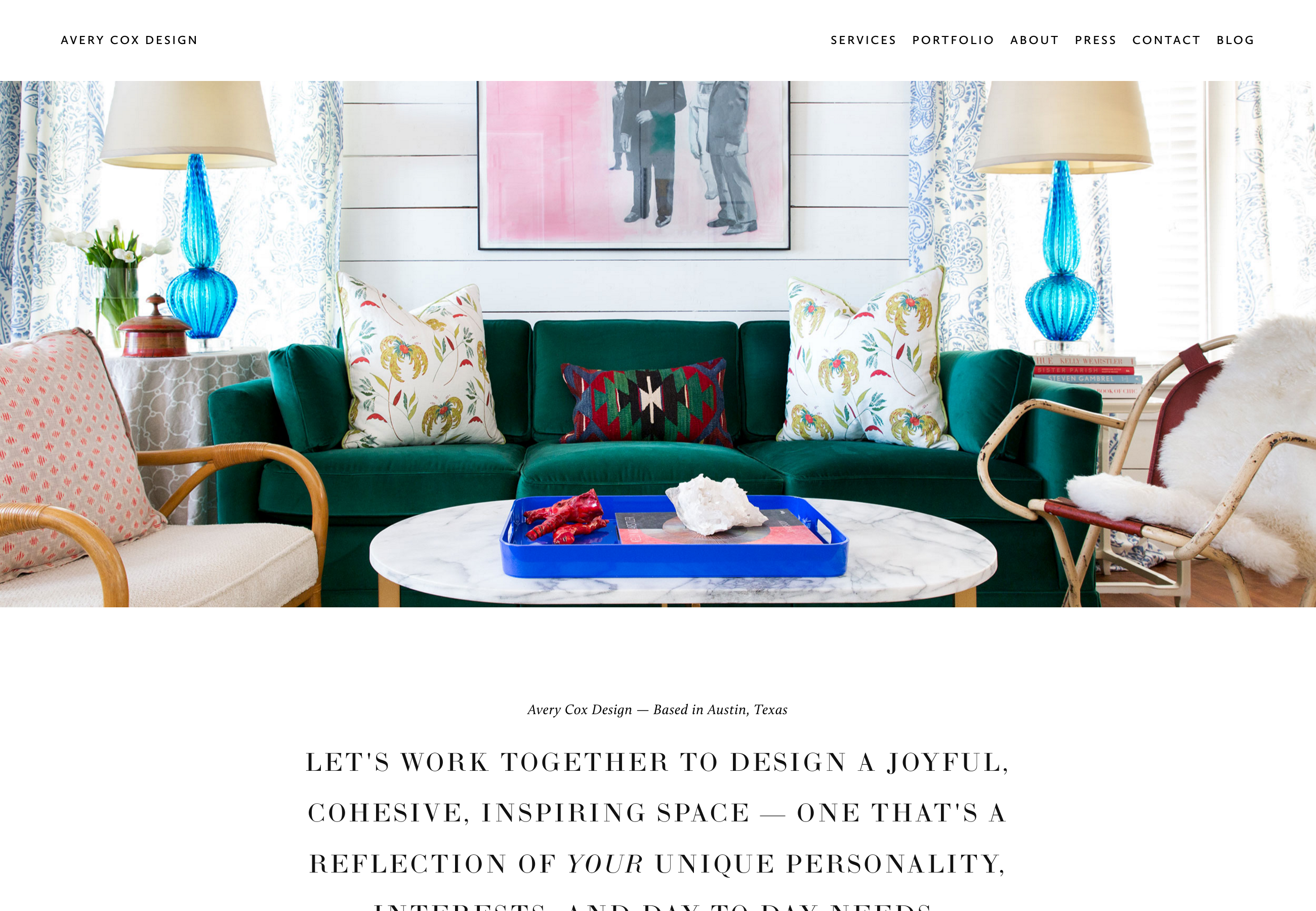 32 Inspirational Examples of Interior Design Websites