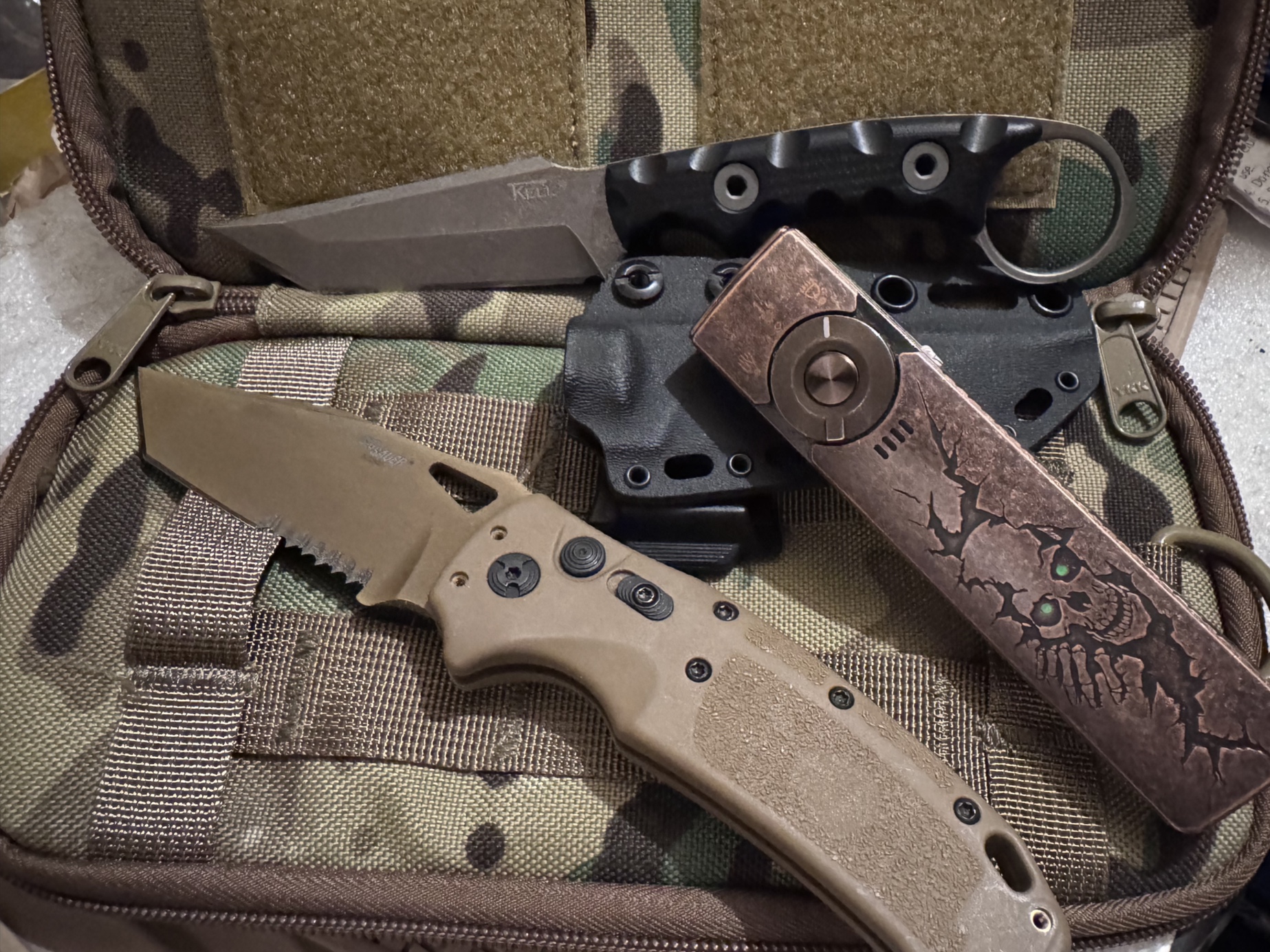Pocket prep load out for the day featuring TKELL and staring the Night Hawk winner of best in show!! – by Codie