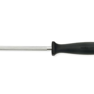 HENCKELS Fine Edge Pro Sharpening Steel, 9-inch, Black/Stainless Steel