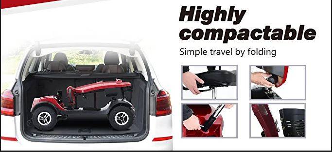 The perfect travel companion! Our Compact Scooter is easy to fold and take with you wherever you go.