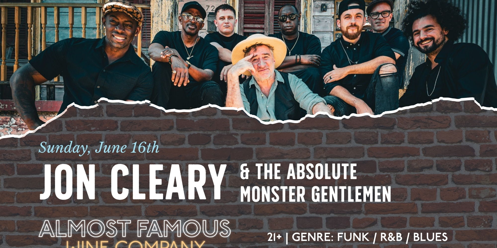 Grammy-winner Jon Cleary & The Absolute Monster Gentlemen: New Orleans piano meets funk & soul promotional image