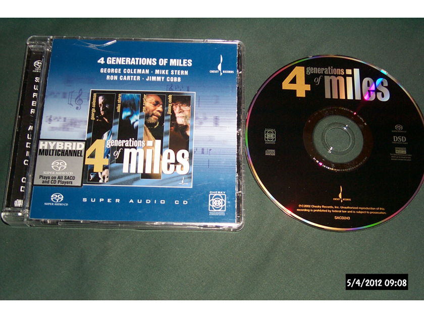 Various - 4 Generations Of Miles Chesky SACD hybrid NM