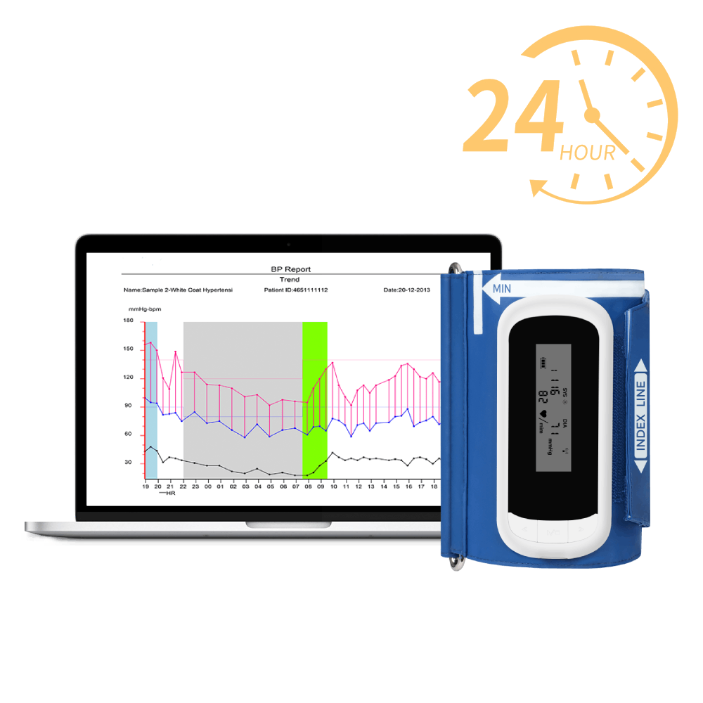 24-hour ambulatory blood pressure moinitor