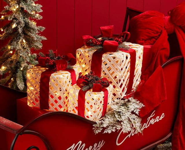 Mudpie Christmas Home Decor Cookie Ceramic Serving Tray