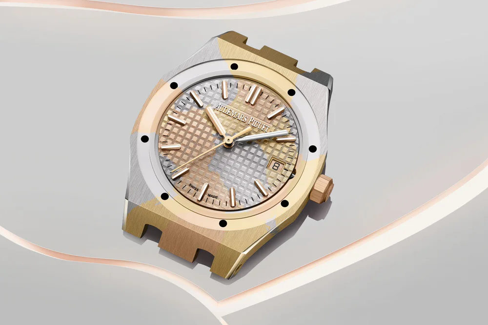 Audemars Piguet Revolutionizes Luxury with Chroma Gold, the Camouflage Gold Alloy in Concept Royal Oak 34 mm  | Chrono 10:10
