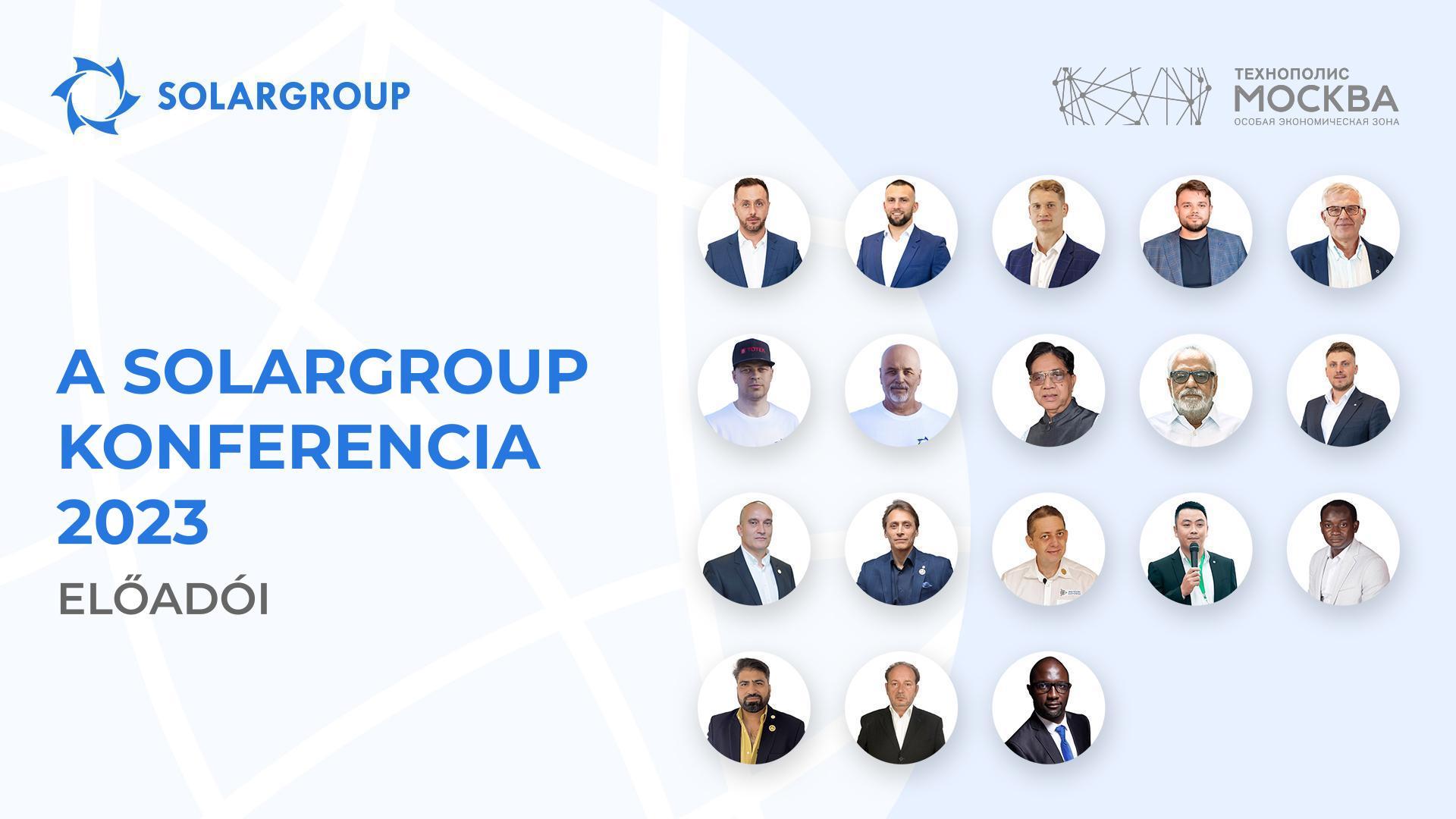 Kik fognak fellépni a moszkvai SOLARGROUP Nemzetközi konferencián?