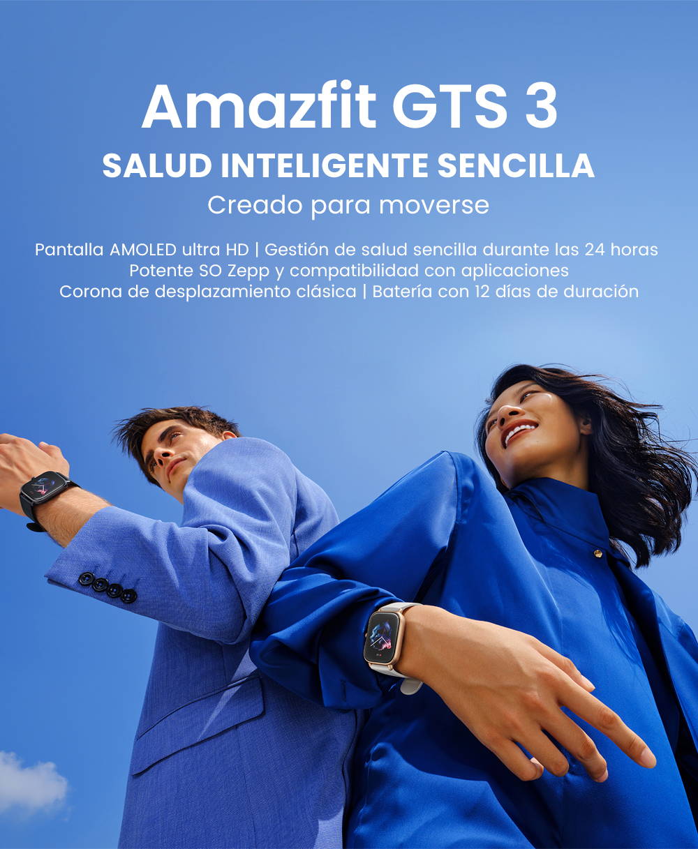 Analizamos el nuevo Amazfit GTS 3: todas las características y novedades