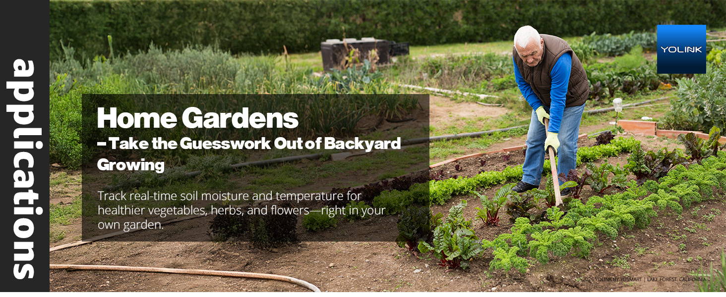 Solar soil detector application for commercial landscapes.