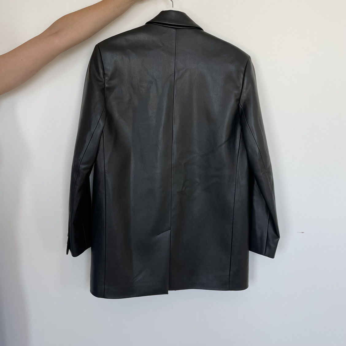 Zara Faux Leather Coat