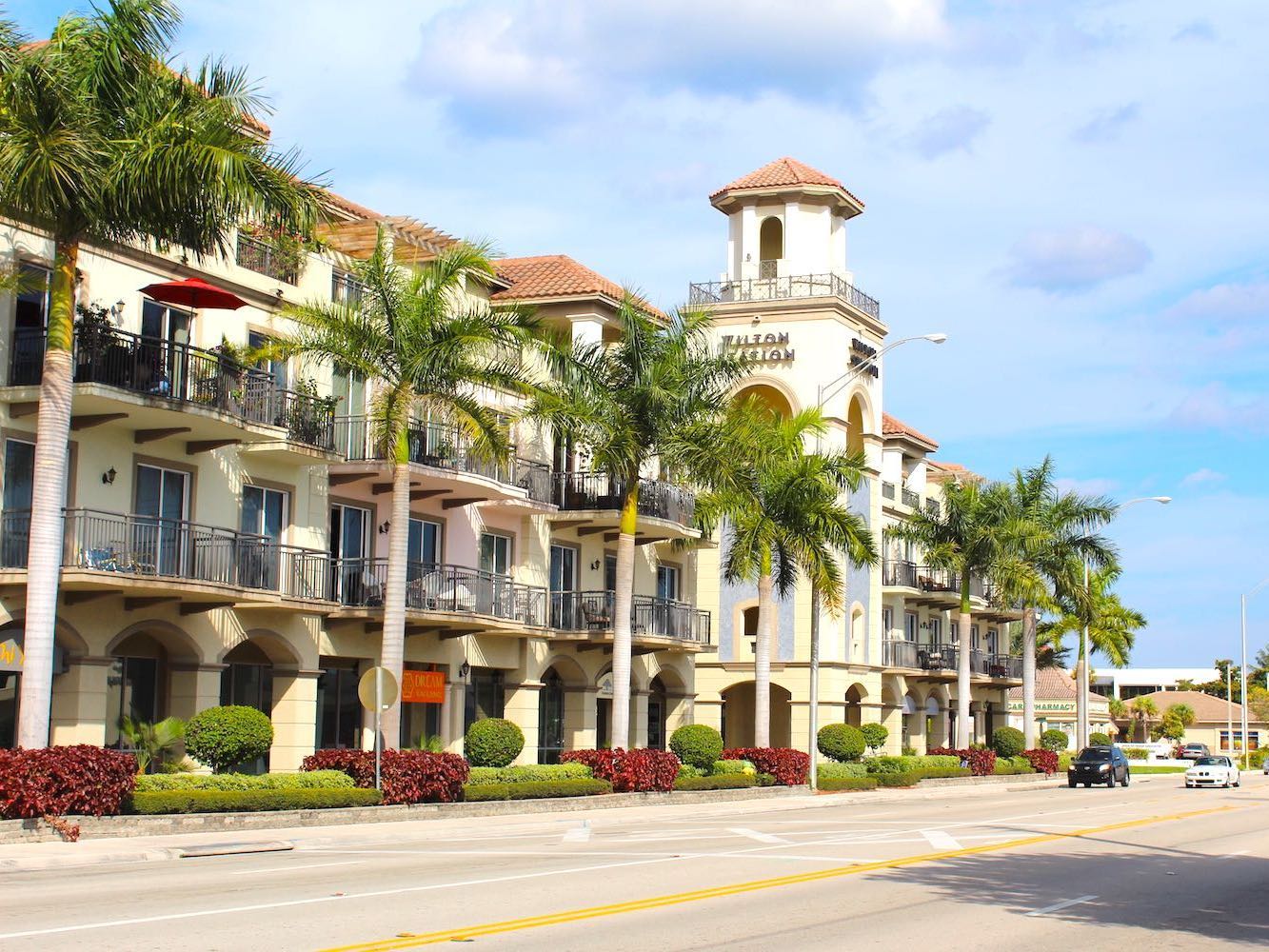 skyview of WILTON MANORS