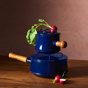 Midnight Blue Dansk Købenstyle Saucepan Set (1qt & 2qt Set)