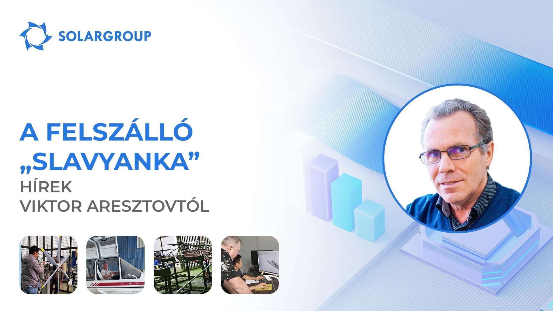 „Slavyanka" technológia az innovatív repülő eszközökön