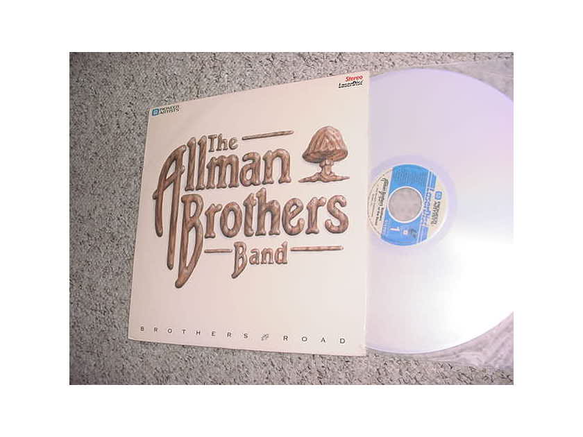12 INCH Laserdisc movie - The Allman Brothers band brothers on the road NOT A DVD!