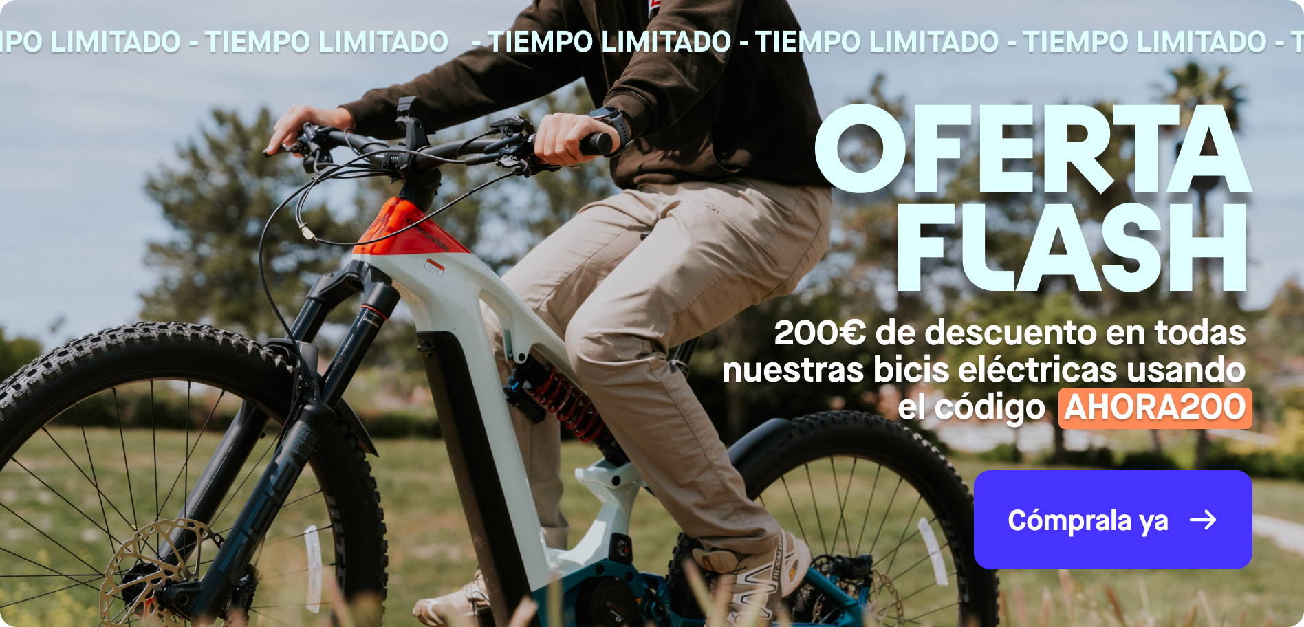 oferta flash 200€ off con AHORA200