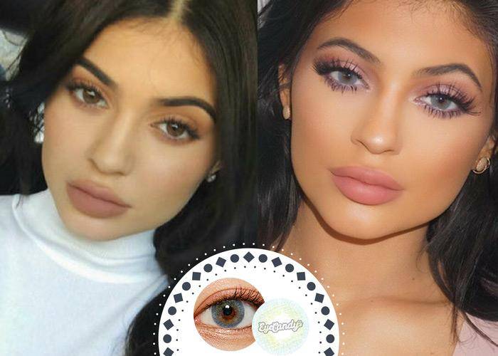 Kylie Jenner Blue Eyes contact lenses