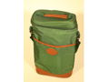 Boyt Wine Cooler Bag with Wine Opener Green with Faux Leather Accents and NWTF Logo Patch