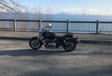 2011 TRIUMPH AMERICA motorcycle for rent near Homer, AK